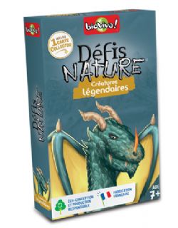 JEU DÉFIS NATURE - CRÉATURES LÉGENDAIRES